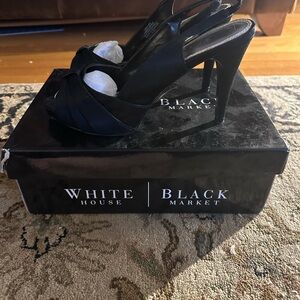 White House Black Market Black Heels